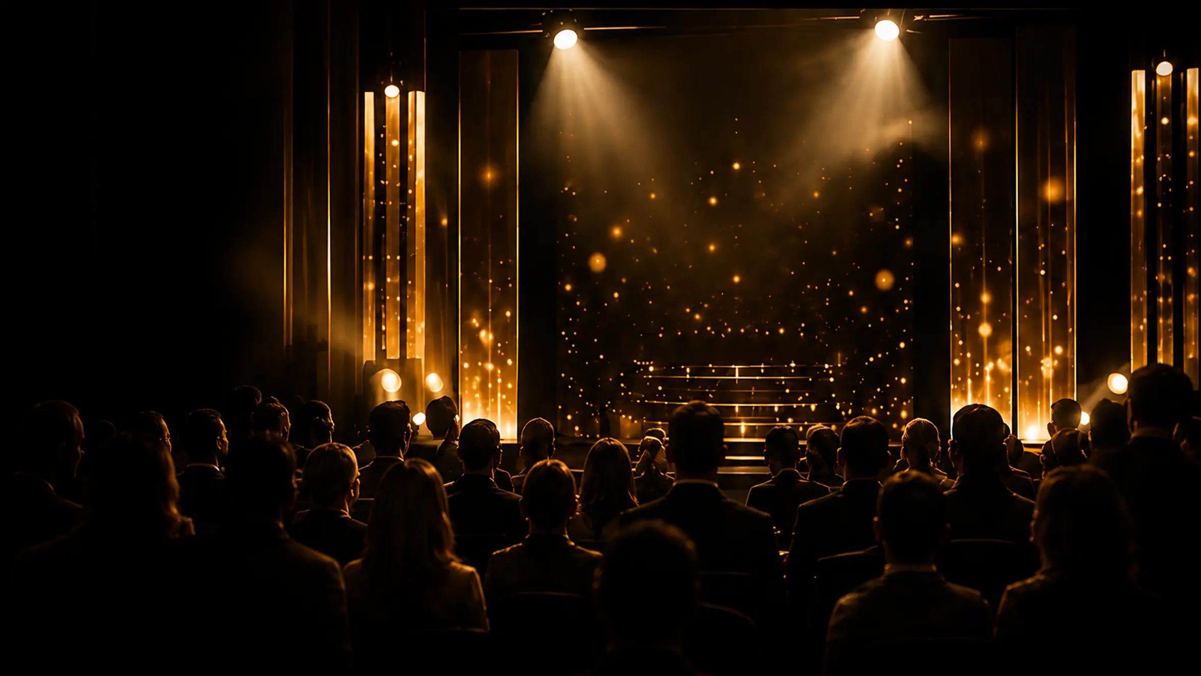 Audience watching the EYF launch stage